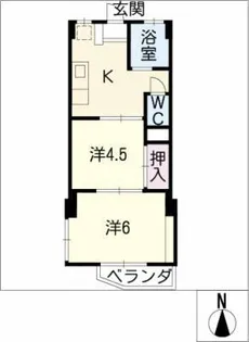 イトービル【4階】の間取り