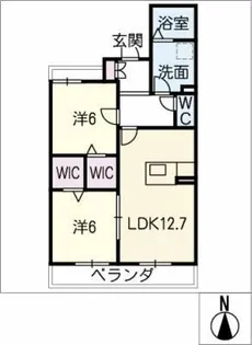 SOLANA【3階】の間取り