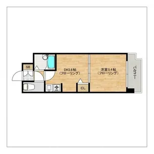 グランフォート平和【303号室】の間取り