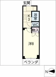 グランシャリオ【3階】の間取り