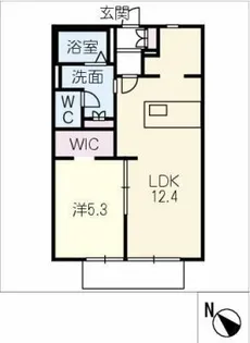 ディアスYT Ⅰ【1階】の間取り