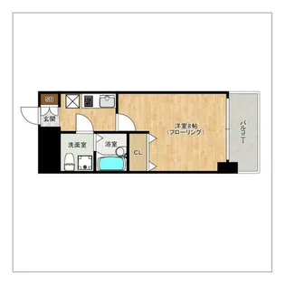 フェアリー高砂【602号室】の間取り