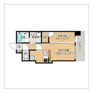 アクタス福岡県庁前グランネクスト【10階】の間取り