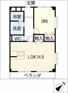 ラピス・メゾン【3階】の間取り