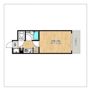 アーバンクルーザー高砂【4階】の間取り