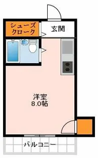 大阪府堺市東区草尾【アパート】の間取り