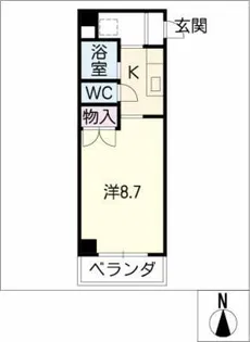 ラ・メゾンⅡ【3階】の間取り