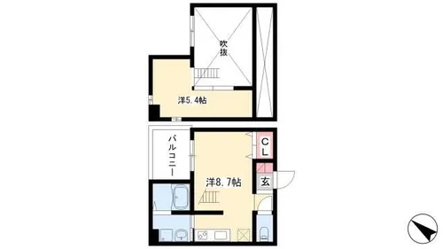 Luck【1階】の間取り