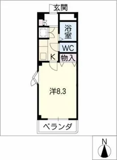 ラ・ロッシェル【2階】の間取り