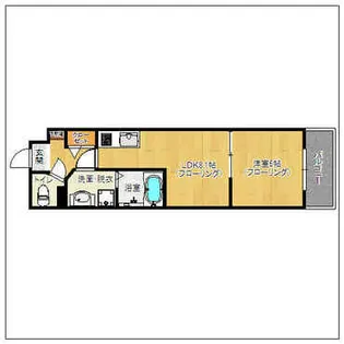 プレジール南山荘【303号室】の間取り