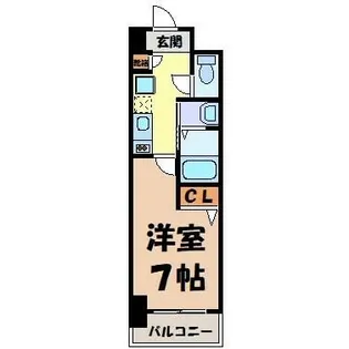 フローライト上前津【3階】の間取り