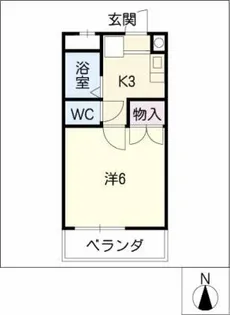 キャッスル本郷【2階】の間取り