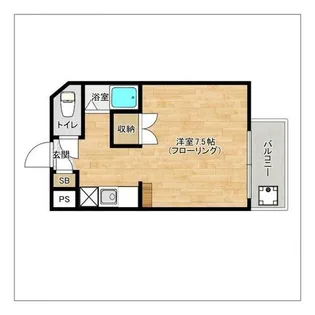 ユンゲルハイム原田【402号室】の間取り