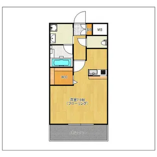 エンクレストベイサイド通り【10階】の間取り