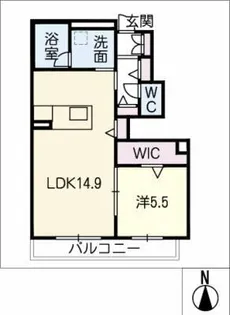 TOYOSHO FORENA【1階】の間取り