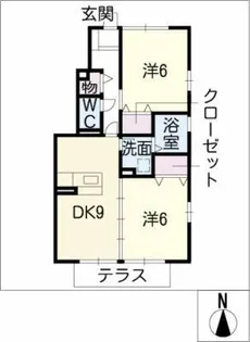 Sei Rose【1階】の間取り