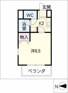 アイムリオ【3階】の間取り