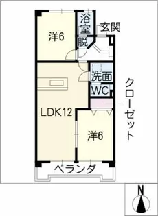 ARK本郷【1階】の間取り