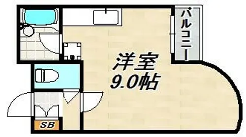 URBビル【6階】の間取り
