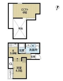 エクル海運町【1階】の間取り