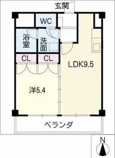 Growing U.U【2階】の間取り