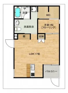 グランリヴィエラ【301号室】の間取り