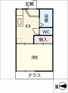 メゾンR&A【1階】の間取り