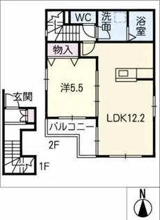 confor o【2階】の間取り