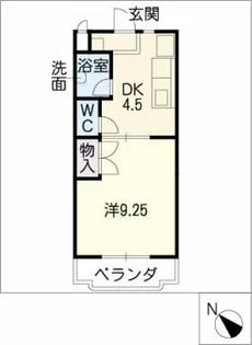 セレッソ21【1階】の間取り