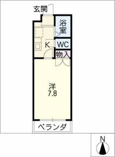 リバティライズ【2階】の間取り