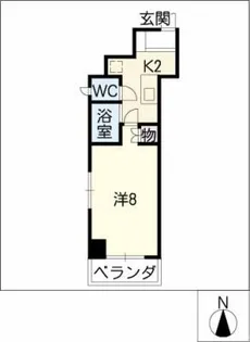 江口THビル【3階】の間取り