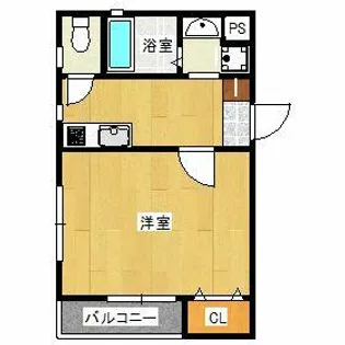 リベルタ美咲が丘【202号室】の間取り