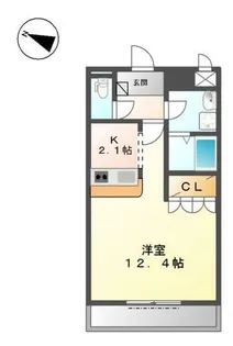 ウィンド ヒル【2階】の間取り