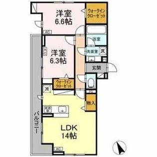 リエート【2階】の間取り