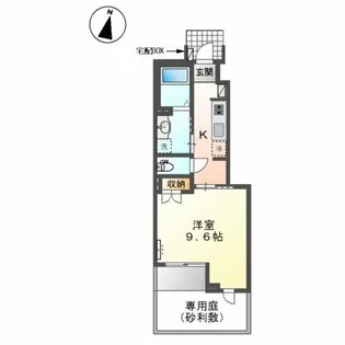 スプレンドーレ【1階】の間取り