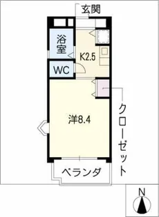 ラフィネ・アビタシオン【3階】の間取り