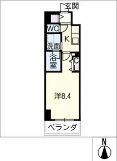 meLiV刈谷【6階】の間取り