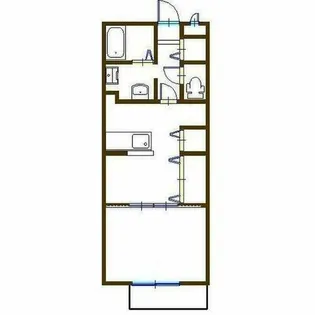 ウェルヴィラA棟【2階】の間取り