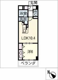 Stanza 神村【3階】の間取り