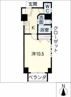 サンハイム東山【3階】の間取り
