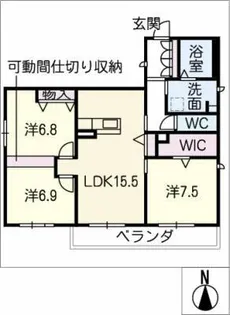 DINO PARK【2階】の間取り