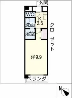 エスタシオンローマ【3階】の間取り