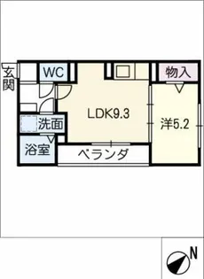 AMNOS今池A棟【3階】の間取り