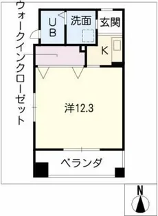 リバーフロントレジデンス【10階】の間取り