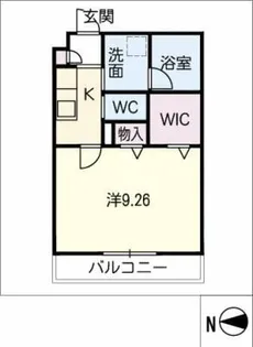 ラミュー祥縁【2階】の間取り
