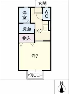 パークアベニュー21【1階】の間取り