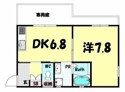コンフォールNAO【1階】の間取り