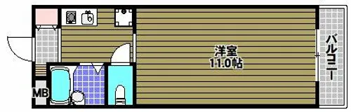 ヴィラR・Y【3階】の間取り