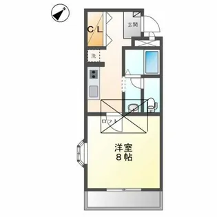 シャランT・Zenngo【2階】の間取り