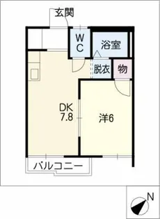 パークタウン岡崎公園D棟【1階】の間取り